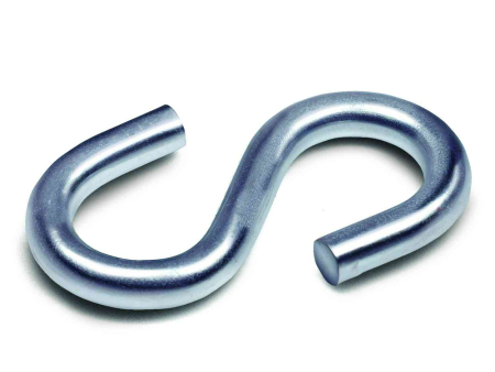 GANCHO "S" 4 MM GALVANIZADO