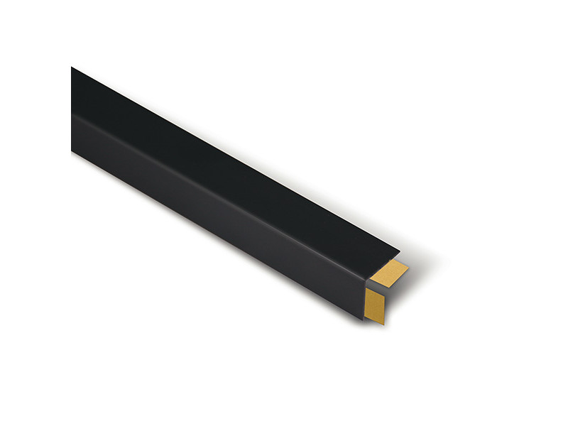 ANGULO PVC 25 X 25 ADHESIVO NEGRO LONGITUD 250 CM