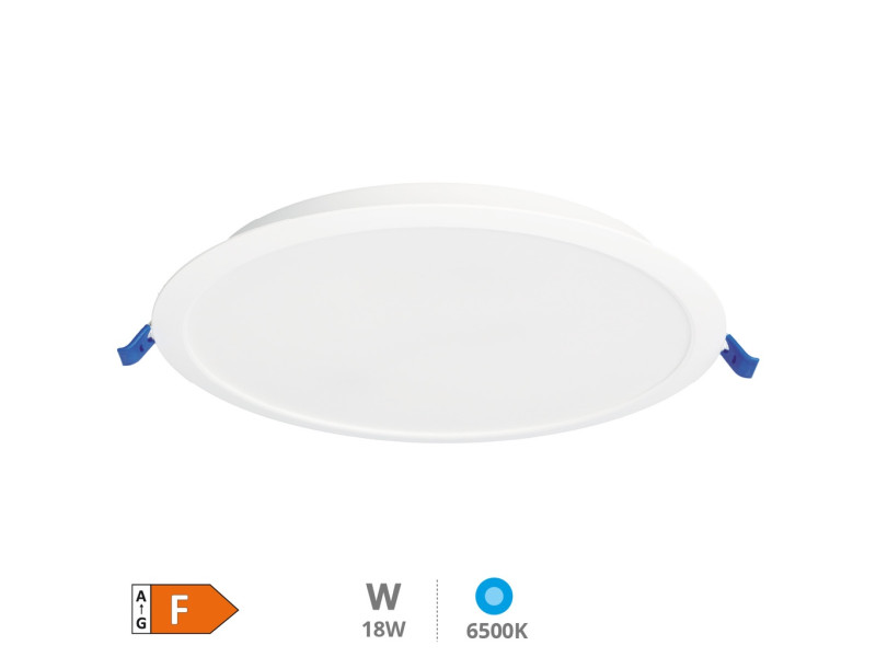 DOWNLIGHT EMPOTRABLE LED REDONDO BELUR 18W 6500K BLANCO