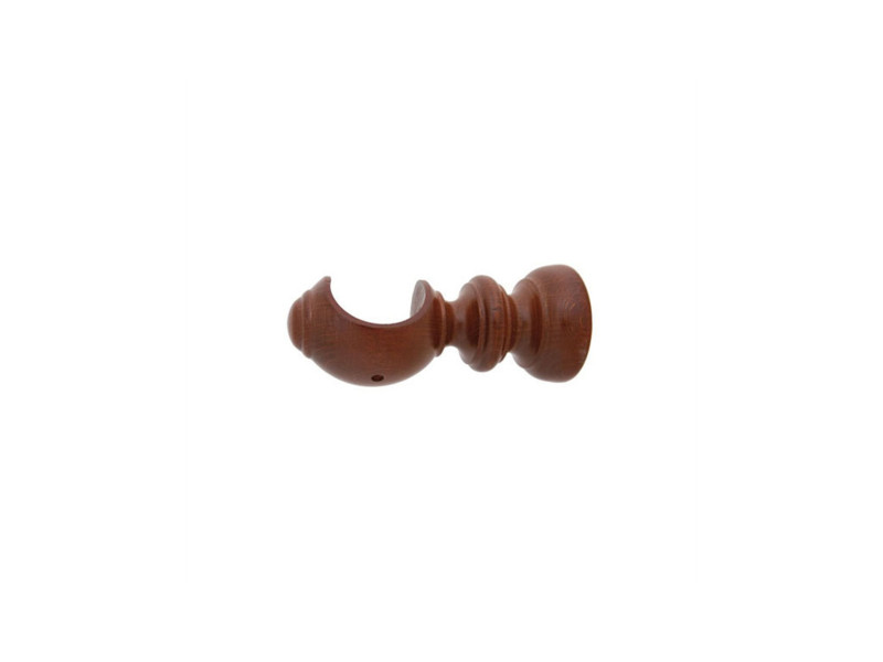 SOPORTE GRANADA 28MM PULIDO CLASSIC NOGAL