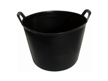 CAPAZO - ESPUERTA 55L PLASTICO NEGRO 