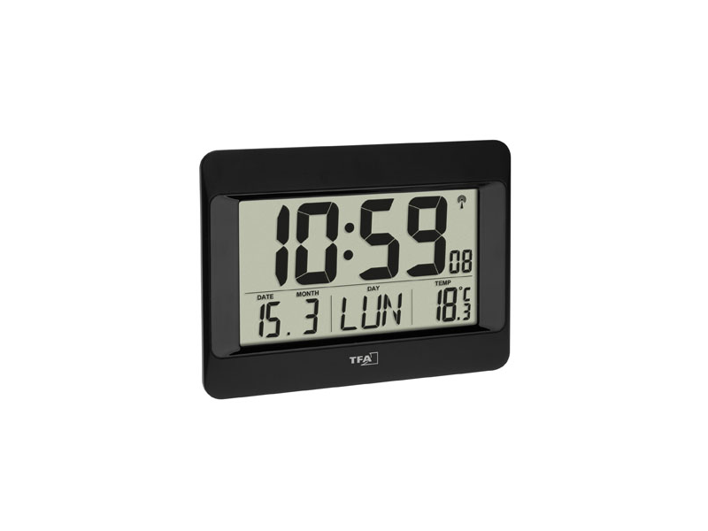 RELOJ RADIO DIGITAL CON TERMOMETRO