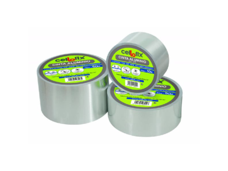 ROLLO DE CINTA DE ALUMINIO 50MM 50M APROX.  