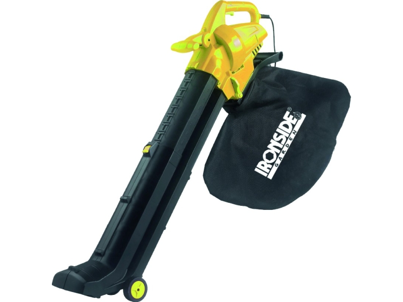 ASPIRADOR SOPLADOR TRITURADOR 2800W 45L IRONSIDE