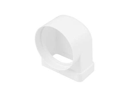 CODO VERTICAL TUBO EXTRACCION PVC 90 110 X 55-100