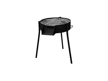 BARBACOA REDONDA 600 MM CON SOPORTE