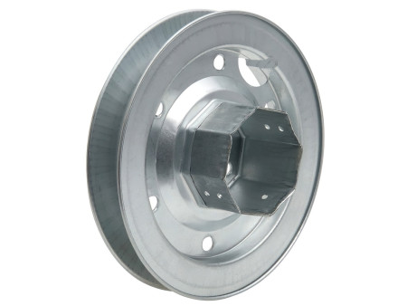 POLEA PERSIANA RUEDA HIERRO - ZINC 17MMØ POLEA