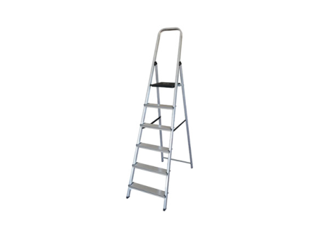 ESCALERA ALUMINIO DOMESTICA 6 PELDAÑOS AMBIT