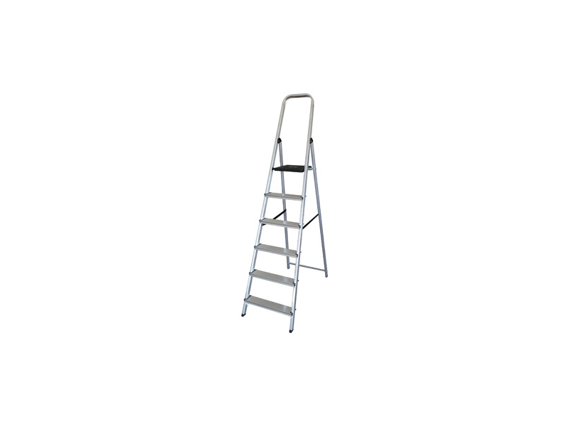 ESCALERA ALUMINIO DOMESTICA 6 PELDAÑOS AMBIT