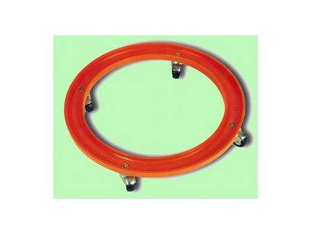 SOPORTE BUTANO PLASTICO RUEDA METALICA 32MM