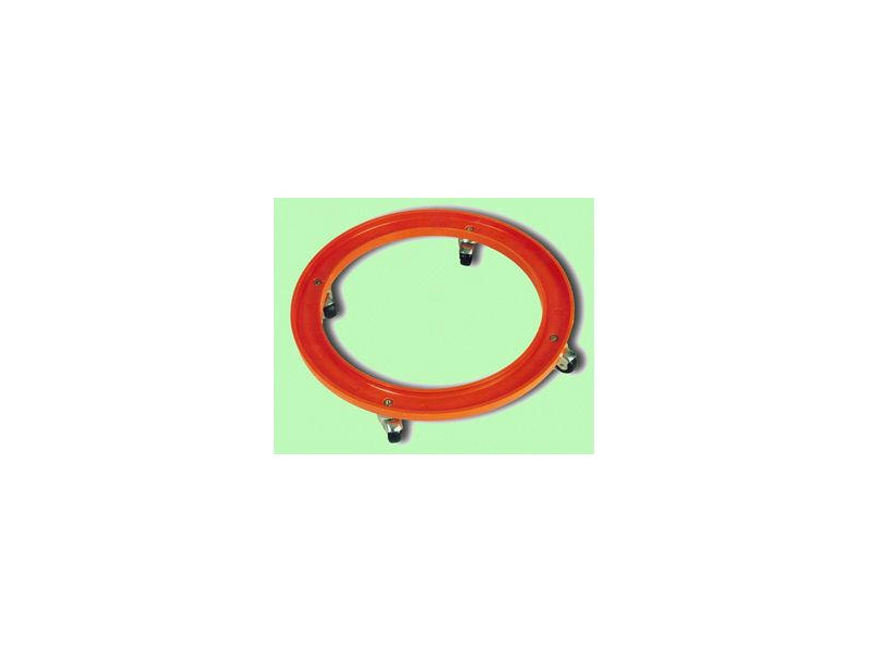 SOPORTE BUTANO PLASTICO RUEDA METALICA 32MM