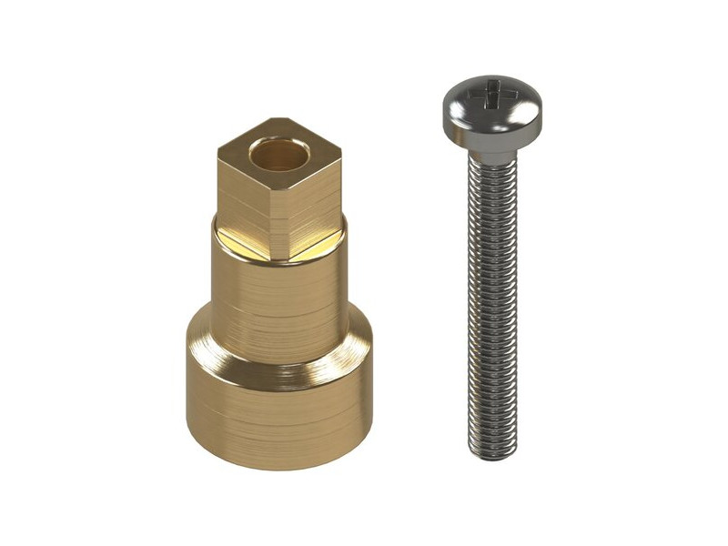 ALARGADERA PARA VALVULA DE EMPOTRAR + TORNILLO CUADRADILLO 8 X 8MM