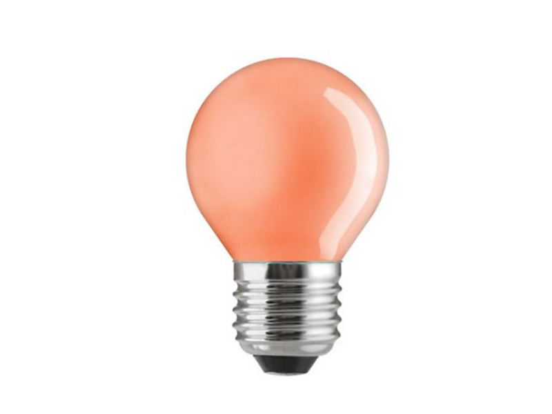 BOMBILLA INCANDESCENTE ESFERICA ROJA E-27 15W 230V
