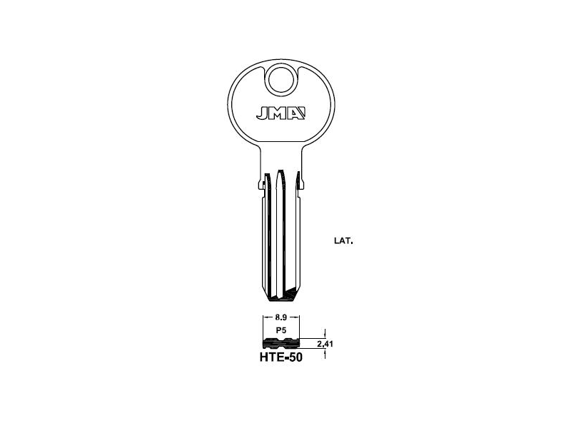 LLAVE HTE-50