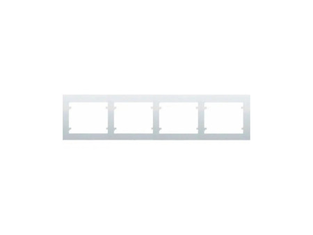 MARCO 4 ELEMENTOS HORIZONTAL IRIS BLANCO 18004 CEF 