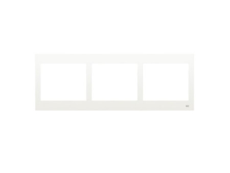 MARCO 3 ELEMENTOS HORIZONTAL IRIS BLANCO 18003 CEF 