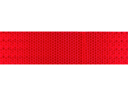 CINTA REFLECTANTE ADHESIVA ROJA 33M X 55MM