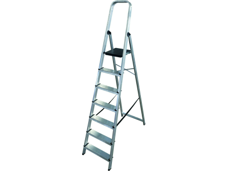 ESCALERA ALUMINIO DOMESTICA 7 PELDAÑOS AMBIT