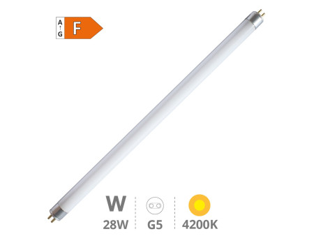 TUBO FLUORESCENTE G5/T5 28W 1163MM 2585LM GARSACO 2001183