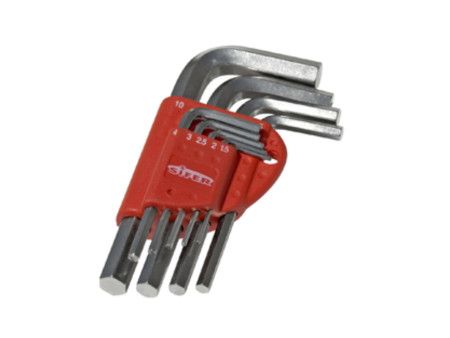 JUEGO DE LLAVES ALLEN 9 PIEZAS 1,5-10MM LT9 SIFER