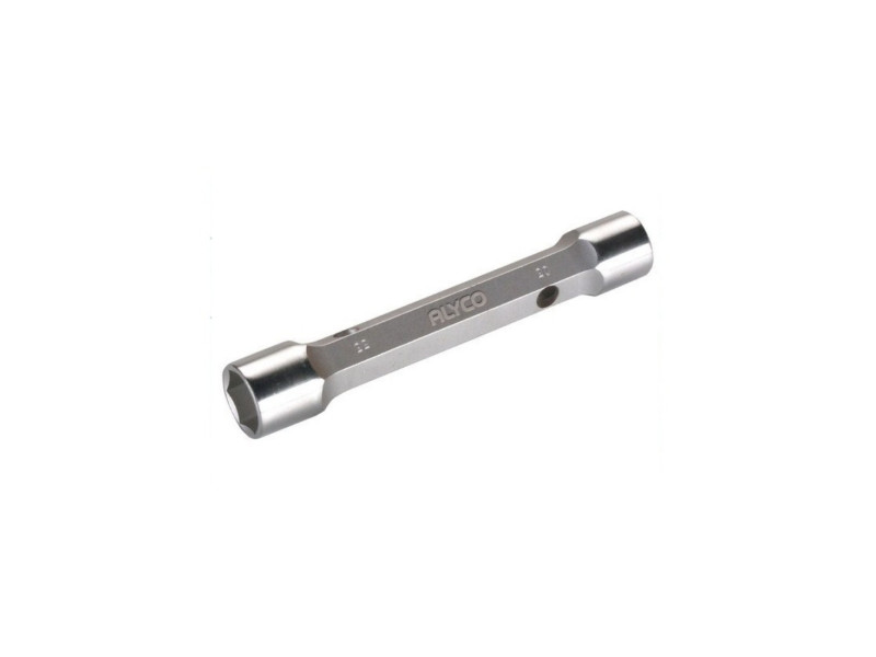 LLAVE TUBULAR DE DOS BOCAS 8-6MM CROMO - VANADIO ACESA 