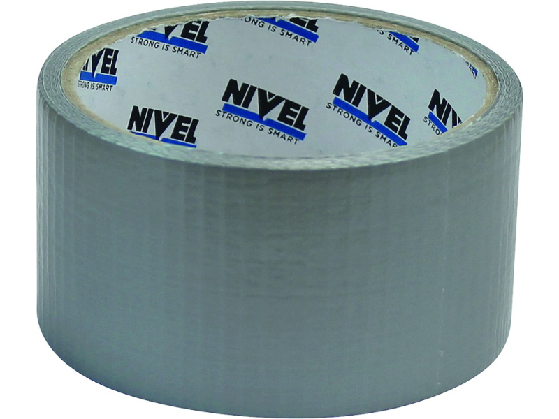 CINTA AMERICANA 10M X 48MM GRIS NIVEL