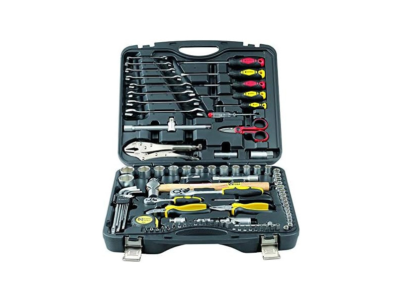 MALETIN DE HERRAMIENTAS VARIAS 98 PIEZAS CROMO - VANADIO KARPA TOOLS 004474
