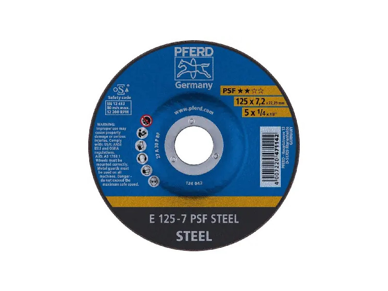 DISCO DE DESBASTE ACERO PARA AMOLADORA 180 X 6,3 X 22,2MM PFERD 62017634