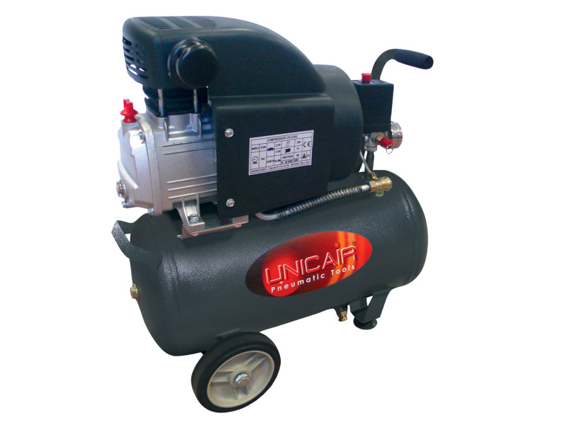 COMPRESOR DE AIRE ELECTRICO DIRECTO 230V 2HP 24 LITROS 8 BAR