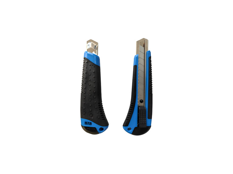 CUTTER BIMATERIAL AUTOBLOQUEO 18MM NIVEL