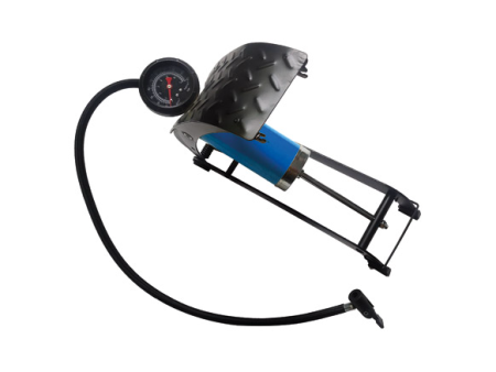 INFLADOR MANUAL PEDAL C/MANOMETRO NIVEL