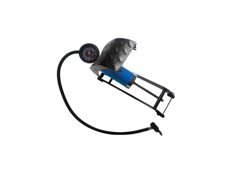 INFLADOR MANUAL PEDAL C/MANOMETRO NIVEL