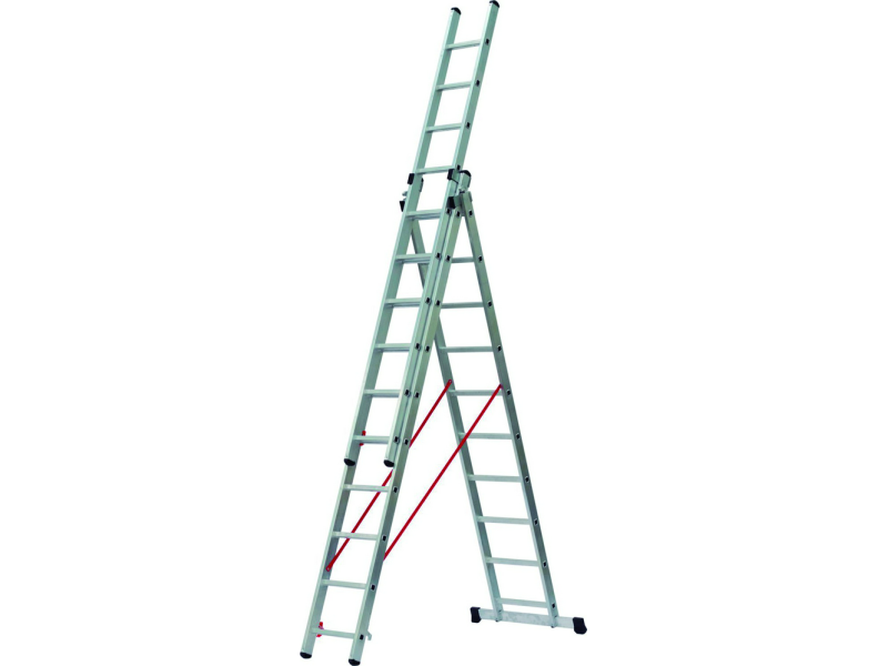 ESCALERA 3 TRAMOS 3X14 PELDAÑOS ( 4,08 - 9,15 ) ELITE