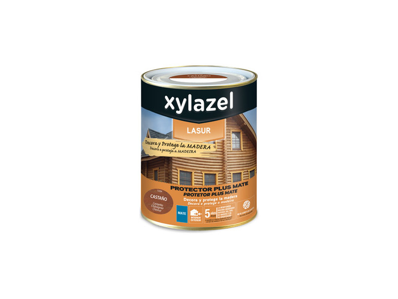 XYLAZEL PLUS DECORA MAT CASTAÑO 250ML