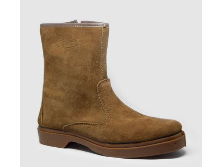 BOTA SERRAJE CREMALLERA NATURAL FORRO BORREGUITO 5523 TALLA 44 SEGARRA