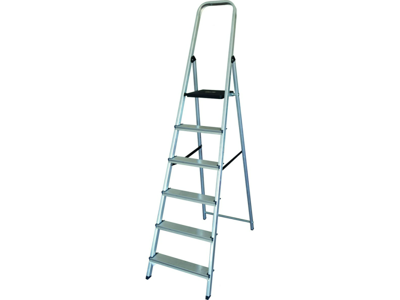ESCALERA ALUMINIO DOMESTICA 5 PELDAÑOS AMBIT