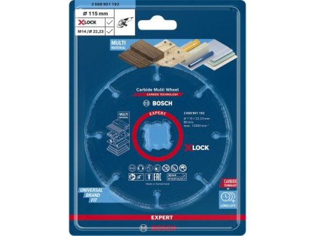 DISCO AMOLADORA MULTIMATERIAL X LOCK 115MM 