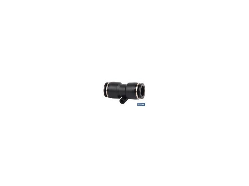 RACORD DE PLASTICO RECTO IGUAL 4MM