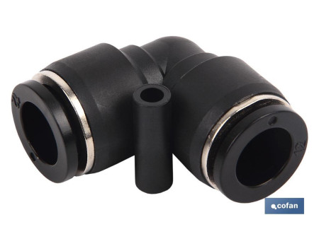 RACORD DE PLASTICO CODO 6MM