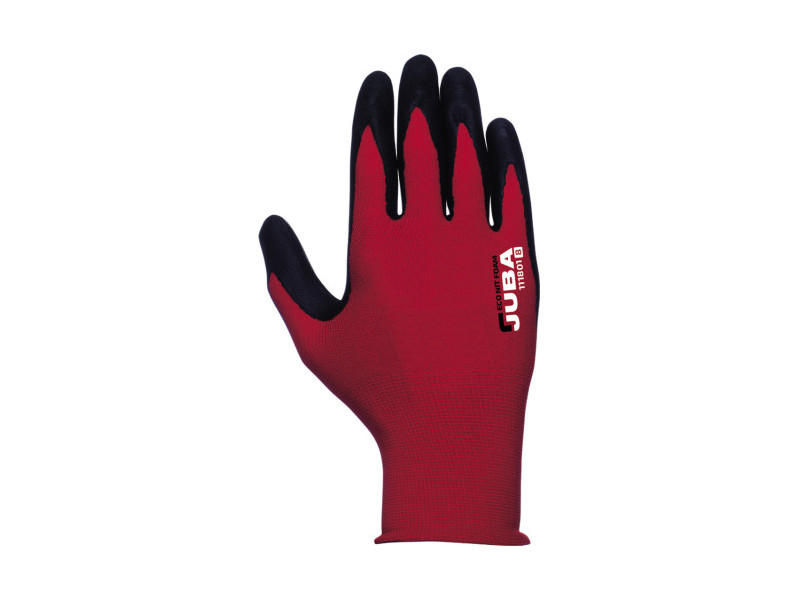 GUANTE SIN COSTURAS DE NYLON/FIBRA LYCRA RECUBIERTO DE NITRILO FOAM MICROPOROSO 111801 ECONIT FOAM TALLA 10
