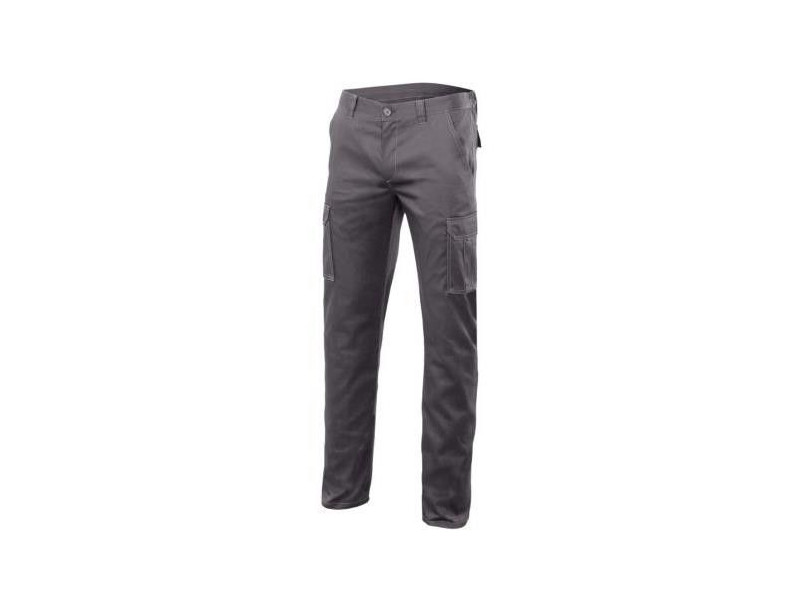 PANTALON GRIS T-52 MODELO STRETCH 240GR/M2 SERIE 103002S