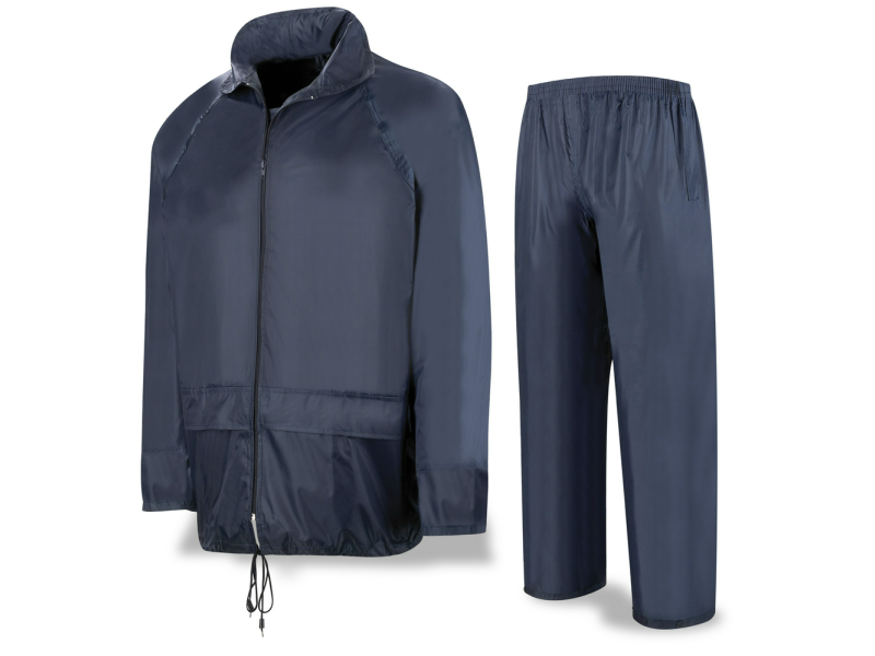 TRAJE AGUA INGENIERO NYLON PVC AZUL L NIVEL