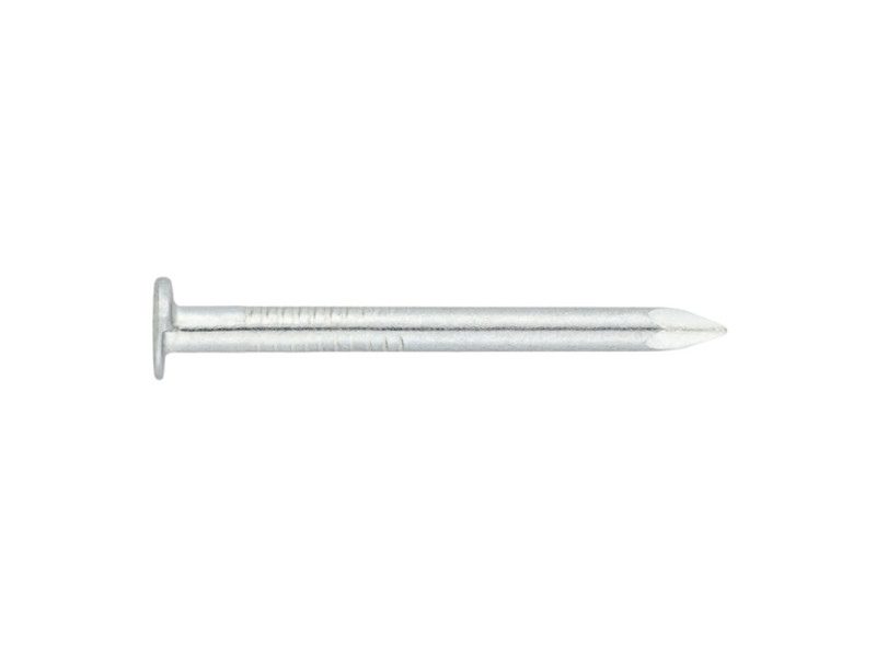 CLAVO ACERO ZINCADO CABEZA PLANA 3.4 X 50MM