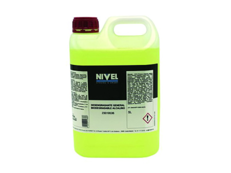 DESENGRASANTE BIODEGRADABLE ALCALINO 5L NIVEL