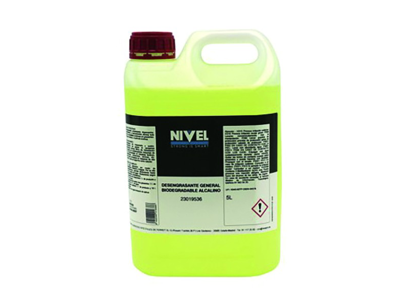 DESENGRASANTE BIODEGRADABLE ALCALINO 5L NIVEL