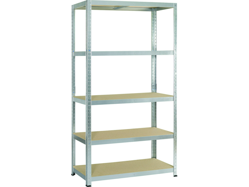 ESTANTERIA 5 BALDAS METALICA 200 X 100 X 40CM IRONSIDE