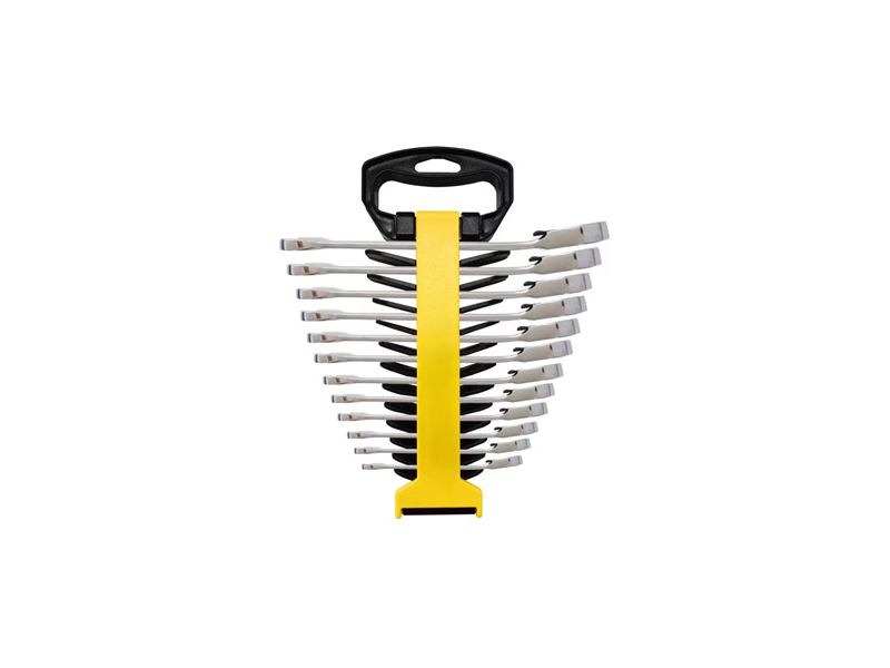 JUEGO LLAVE COMBINADA CARRACA REVERSIBLE 8-19MM 12UDS