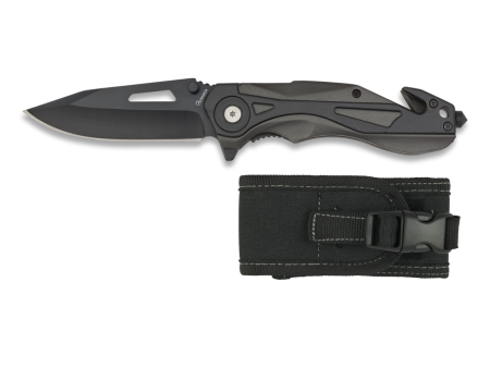 NAVAJA ALBAINOX NEGRA HOJA 8.3 CM
