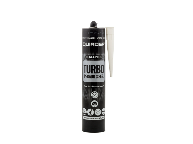 ADHESIVO SELLADOR FIJA + PLUS TURBO BLANCO 290ML