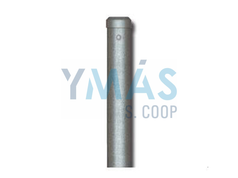 POSTE 1,5M S/QUIEBRO 45MM GALVANIZADO